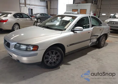 2004 Volvo S60 2.4 from USA, damaged, VIN YV1RS61T842419165